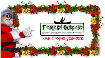 Tomoka State Park Outpost Sunday With Real Beard Santa Event Banner