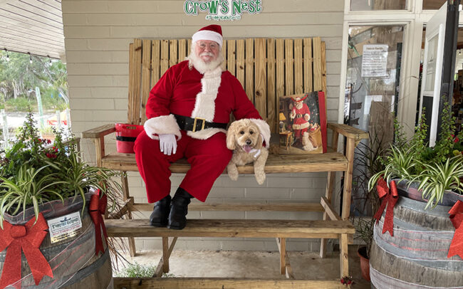 Sunday with Real Beard Santa - Tomoka Outpost in Ormond Beach