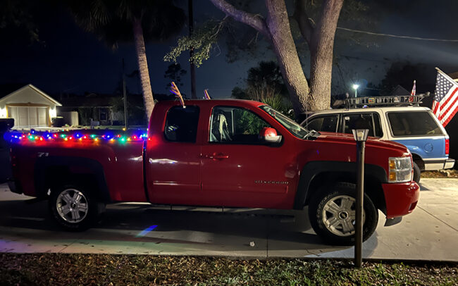 Real Beard Santa's Gallery Northeast FL - Real Papa Claus' Truck