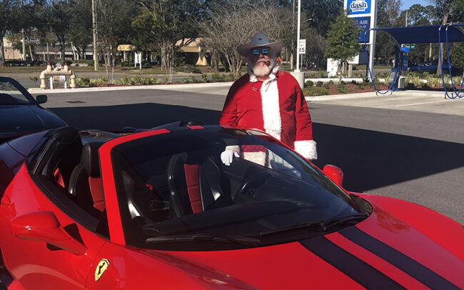 Delivering a Ferrari