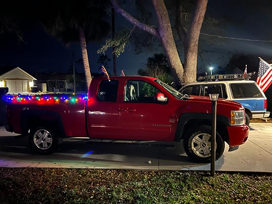The Real Papa Claus' Truck