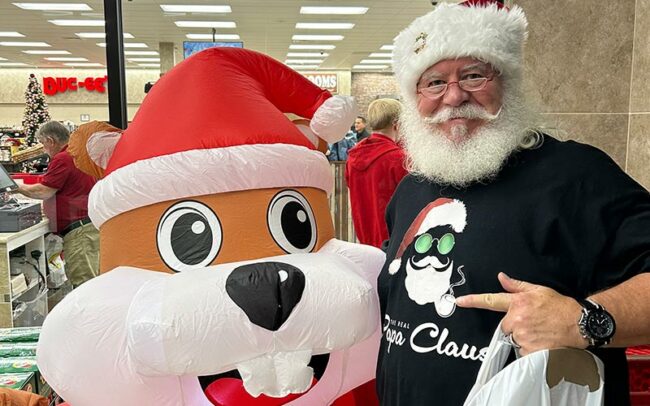 The Real Papa Claus @ Buc ees