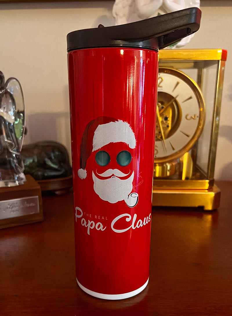 The Real Papa Claus' new tumbler