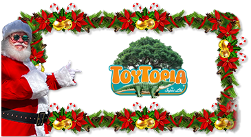 ToyTopia Real Beard Santa event banner