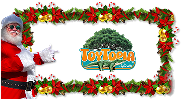 ToyTopia Real Beard Santa event banner