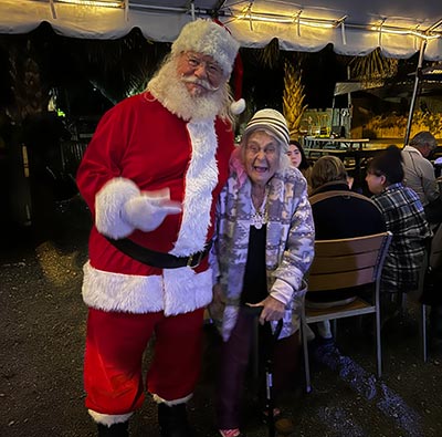 Traditional Real Beard Santa