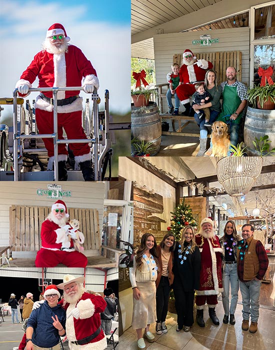 The Real Papa Claus photo collage