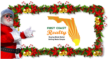 First Coast Realty, Inc. Santa event banner