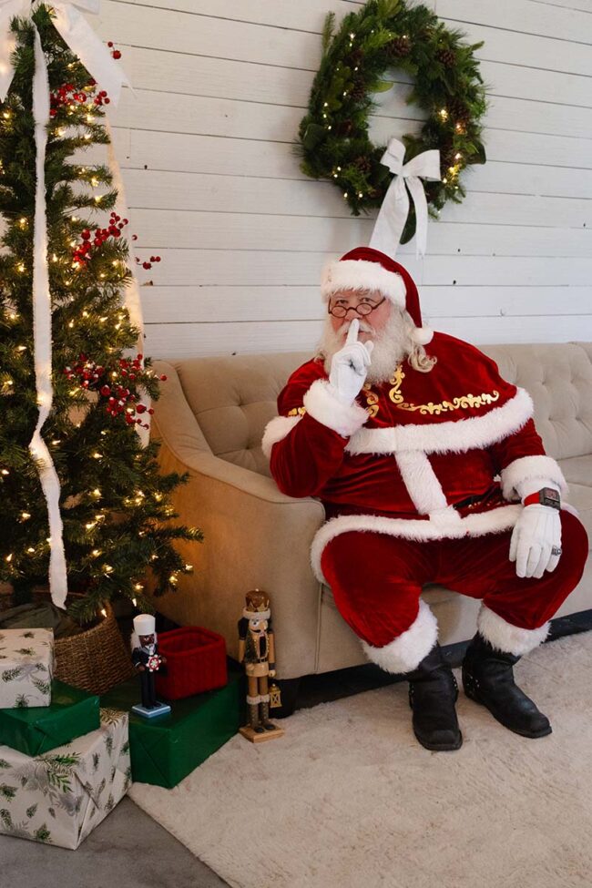 Santa's secret location