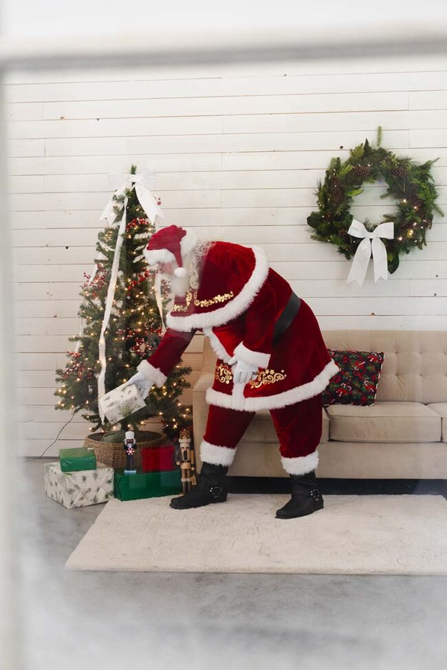 Delivering the presents