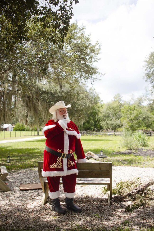 Cowboy Real Beard Santa