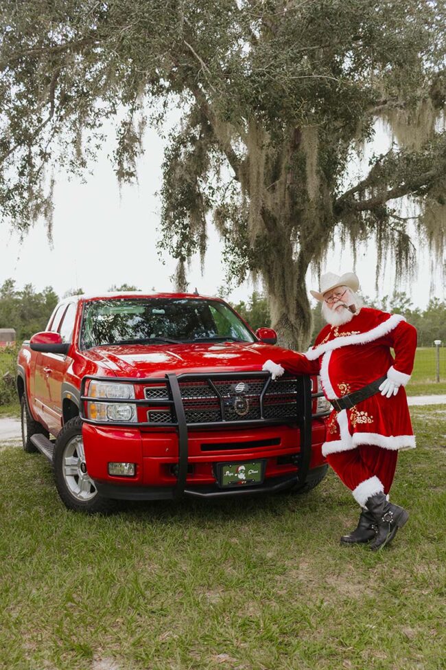 Cowboy Real Beard Santa