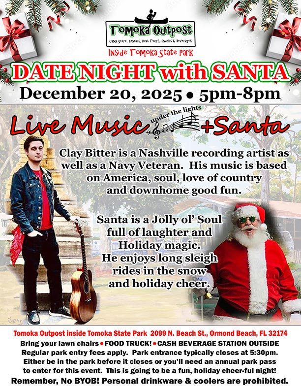 Tomoka Real Beard Santa Event